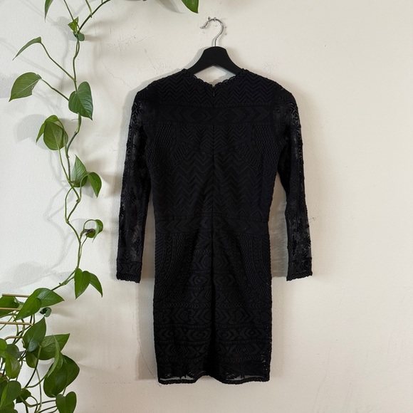 Isabel Marant Pour H&M Gatsby Embroidered Long Sleeve Black Shift dress - Picture 2 of 7